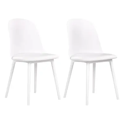 Set of Dining Chairs FOMBY White