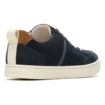 (Blue, (Adults')) Hush Puppies The Good Low Top Leather Men's Navy Trainers