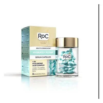 ROC Multi Correxion Hydrate + Plump Serum Capsules Hyaluronic Acid Complex