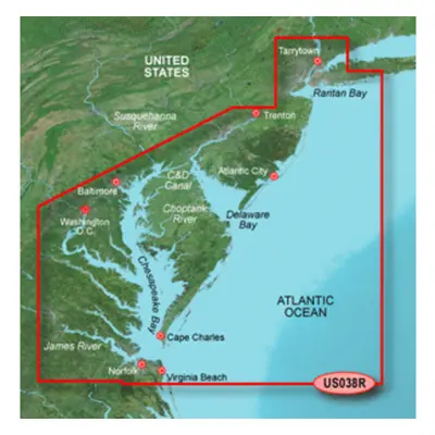 Garmin BlueChart® g3 Vision® HD - VUS038R - New York - Chesapeake - microSD™/SD™