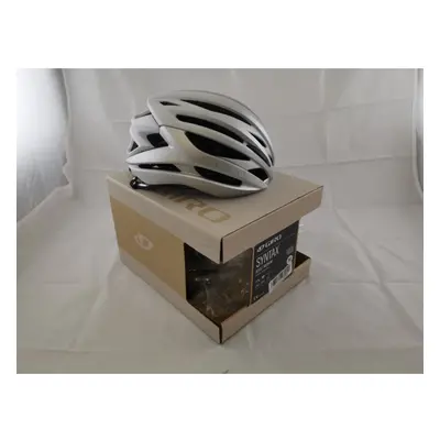 Giro Syntax Road Helmet, Matte White/Silver, Medium/55-59 cm