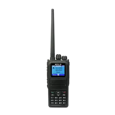 DMR Dual Band Walkie Talkie 5W VHF UHF DMR Digital/Analog Two-way Radio Transceiver