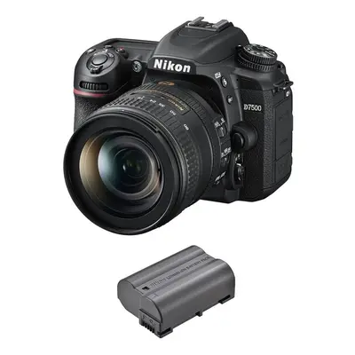 Nikon D7500 + Nikon Af-S Dx 16-80Mm F2.8-4E Ed Vr + En-El15A Battery