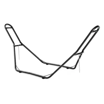 Hammock Sun Lounger Bed Stand Outdoor Patio Swing Steel Frame Hanging Hooks