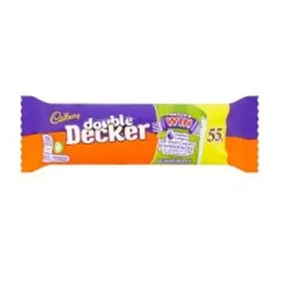 Cadbury Double Decker 55p Chocolate Bar 54.5g (48 x 54.5g)