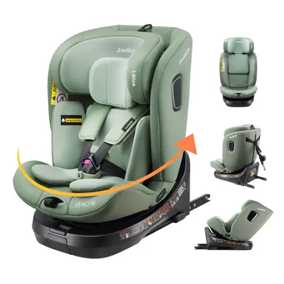 (Green) Jovikids Car Seat with isofix years Group 0/1+2+3