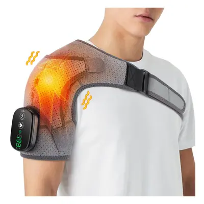 Electric shoulder warm vibrating massage protector