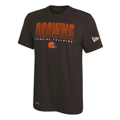 New Era NFL Men's Team Pride Dri-Tek Short Sleeve T-Shirt, Cleveland Browns, Large