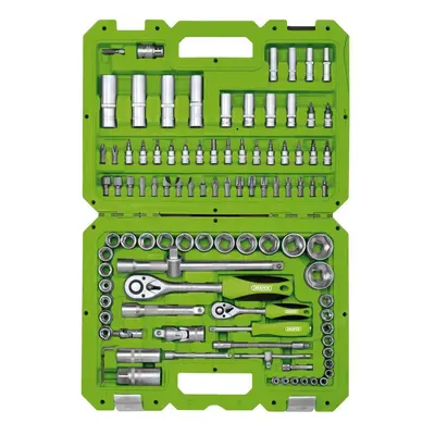 Metric Socket Set, 1/4” and 1/2” Sq. Dr. (100 Piece)