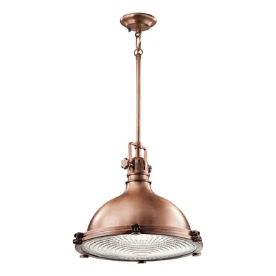 1 Bulb Ceiling Pendant Light Fitting Antique Copper LED E27 150W Bulb