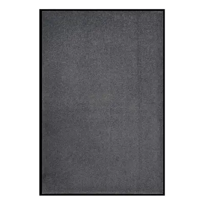 vidaXL Doormat Anthracite 80x120 cm Home Floor Decorative Barrier Welcome Mat