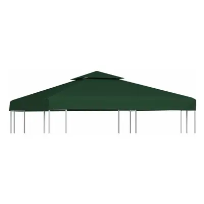 vidaXL Gazebo Cover Replacement 310g/mÂ² Green 3x3m Waterproof Patio Canopy Top