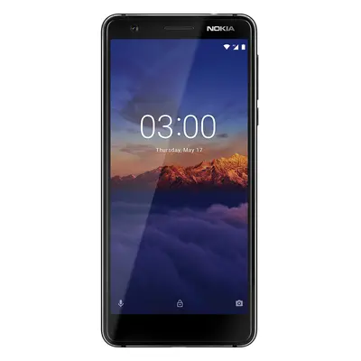 (Black/Chrome) Nokia 3.1 Dual Sim | 16GB | 2GB RAM