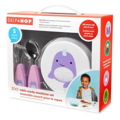 ZOO Table Ready Mealtime Set- Narwhal