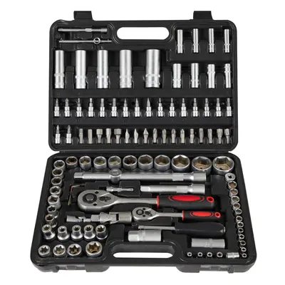 AREBOS pcs Socket Wrench Set | Professional Socket Ratchet Set |Screwdriver Torx Set