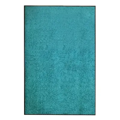 vidaXL Doormat Washable Cyan Home Garden Barrier Entrance Rug for Front Door