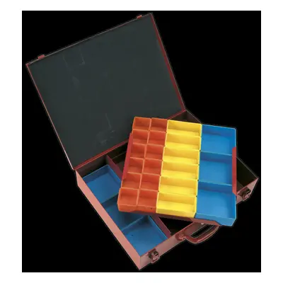 Metal Case 2-Layer with Storage Bins