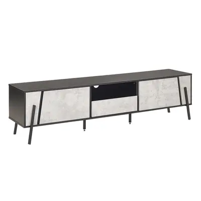 TV Stand BLACKPOOL Concrete Effect Light Grey