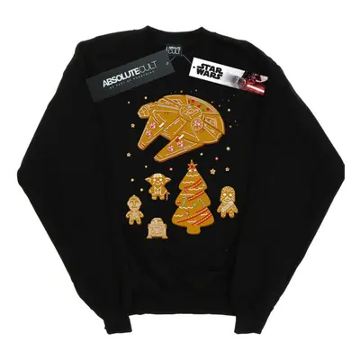 (4XL, Black) Star Wars Mens Gingerbread Rebels Sweatshirt