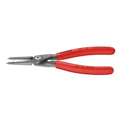 KNIPEX 11 J1 Precision Circlip Pliers for internal circlips in bore holes grey atramentized with