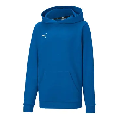 Puma teamGOAL Casuals Hoody Jr blue 02