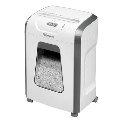 Fellowes Paper Shredder for Home Office Use - Sheet Cross Cut Paper Shredder for Deskside Use - 