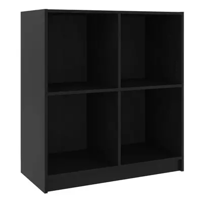 (black) vidaXL Solid Pinewood Sideboard Cupboard Bookcase Book Stand Multi Colours