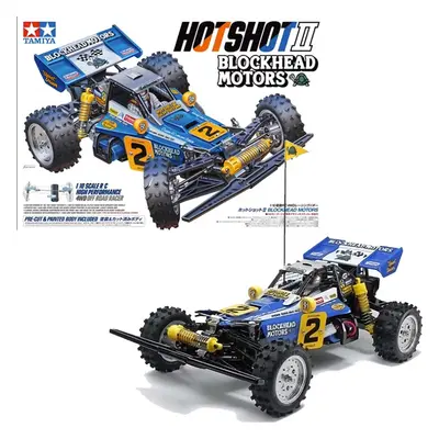 Tamiya Hotshot II Blockhead Motors 4WD RC Assembly Car Kit 1:10