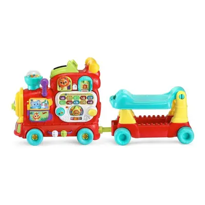 (Red) VTech Baby 4-in-1 Alphabet Train, Baby Walker