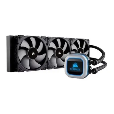 Corsair Hydro H150i Pro 360mm RGB Liquid CPU Cooler, x 12cm PWM Fans, LED Pump Head