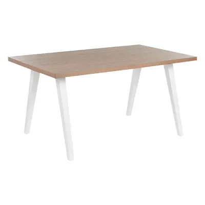 Dining Table LENISTER cm cm White