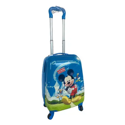 (MICKEYMOUSE) Hard Shell Kids Character Holiday 4Wheels Suitcase