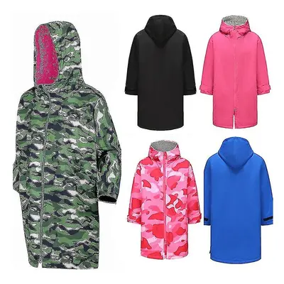 (New Kids Spirit Of Adventure Hooded Waterproof Warm Drying Changing Robe Surfing Swimming Train