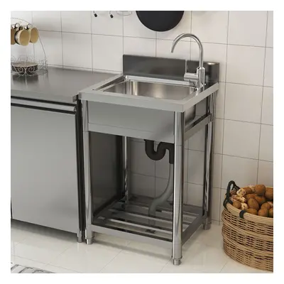 Stainless Steel One Compartment Commercial Sink