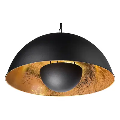 Pendant Lamp THAMES Metal Black