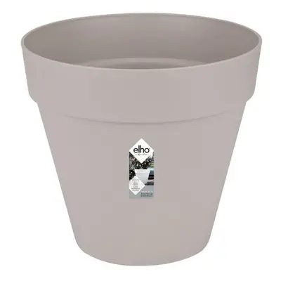 Elho Loft Urban Round Pot cm with Wheels Warm Grey