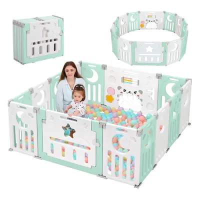 Foldable Playpen For Babies And Toddlers