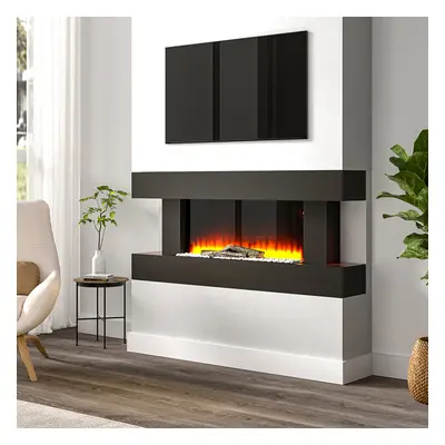 52 Inch Versatile Electric Fireplace with WiFi Remote Control