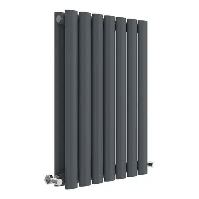 Horizontal Double Panel Radiator - 600mm x 412mm - BTU - Anthracite- Balterley