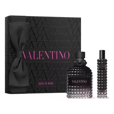 Valentino Born in Roma Uomo 50ml EDT & 15ml Travel Spray Gift Set