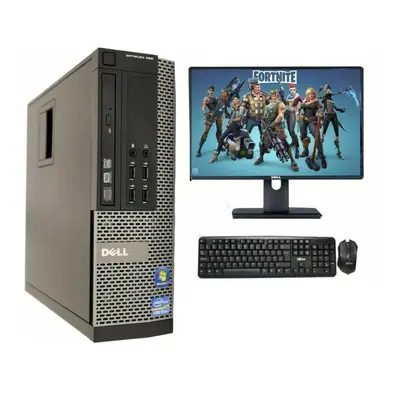 Fcs Fast Gaming Dell Bundle Tower Pc Full Set Computer System Intel I5 16Gb 500Gb Gt730