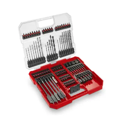 Einhell Universal Impact Drill Bit Set Pieces With XL-CASE Box KWB Accessory