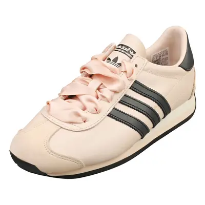 (4) adidas Country Og Womens Fashion Trainers in Wonder Quartz Black