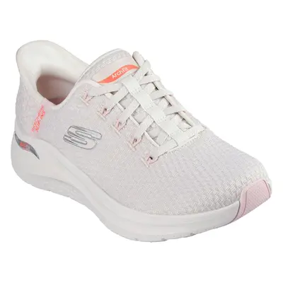 (6 UK, Natural) Skechers Womens/Ladies 2.0 Good Energy Arch Fit Trainers