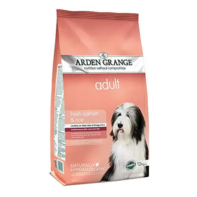 Arden Grange Adult Dry Dog Food with Fresh Salmon and Rice, kg