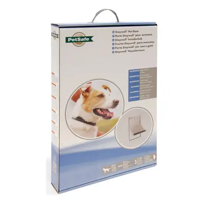 (50 x 33cm, White) Petsafe Staywell Heavy Duty Aluminium Dog Door