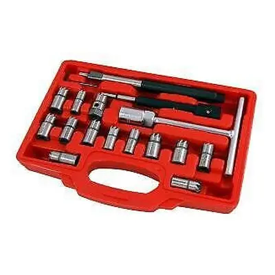 17Pc Diesel Injector Seat Cutter Set. Universal (Genuine Neilsen CT4085)