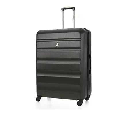 Aerolite Large Lightweight ABS Hard Shell Travel Hold Check in Luggage Spinner Suitcase with Whe