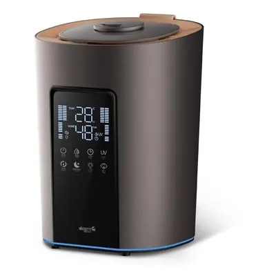 Ultrasonic Humidifier UV-C Sterilization 5L Water Capacity 300mL/h Functions Preset Modes 4-laye