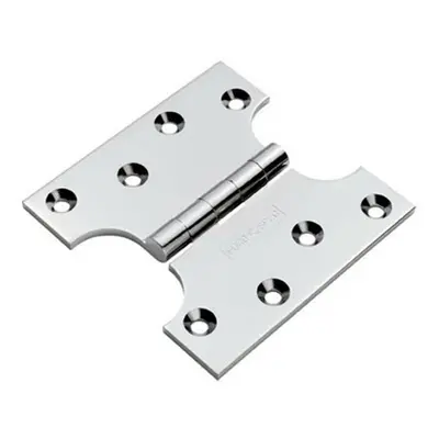 PAIR x x 4mm Parliament Door Hinge Degree Opening Chrome